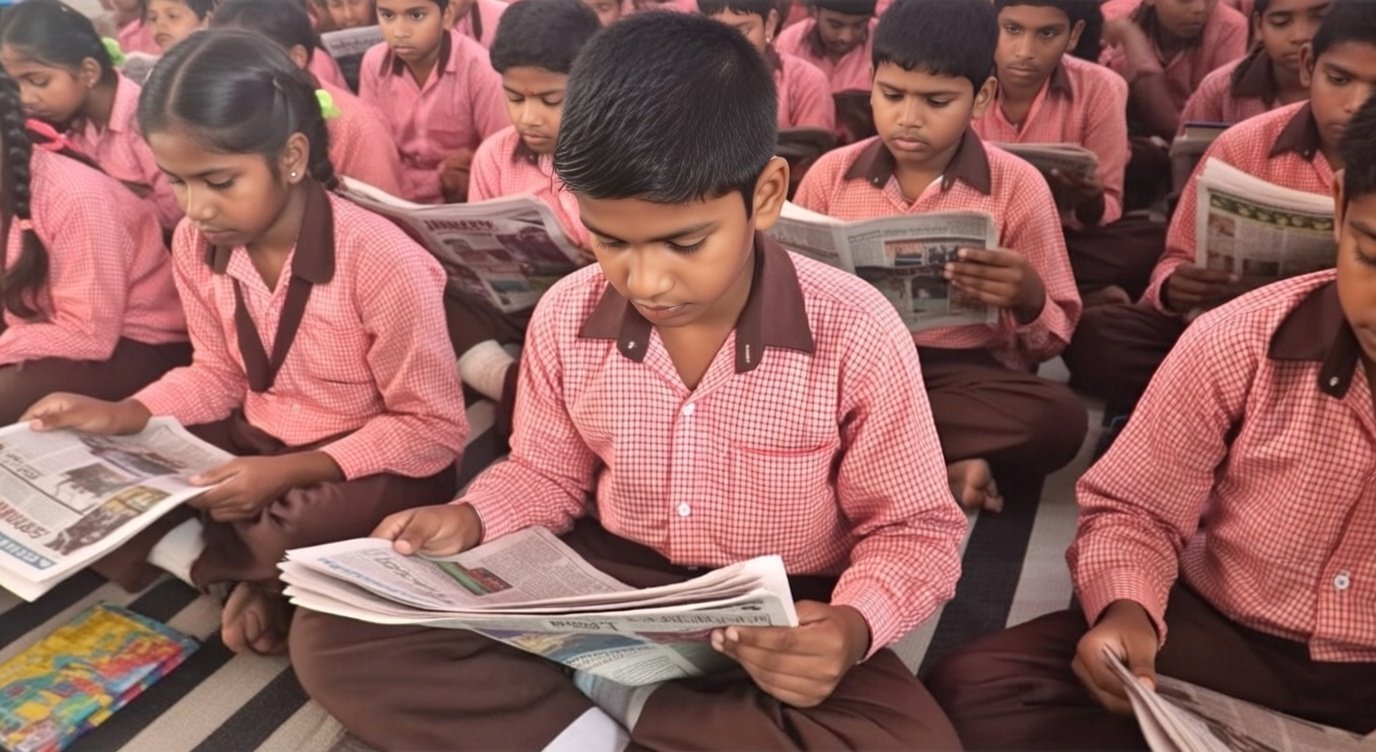 UP Govt Mandates Daily Newspaper Reading in Government Schools